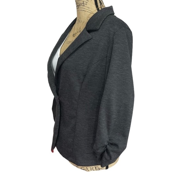 Boutique Dark Grey Short Length Blazer/Jacket - Picture 3 of 11